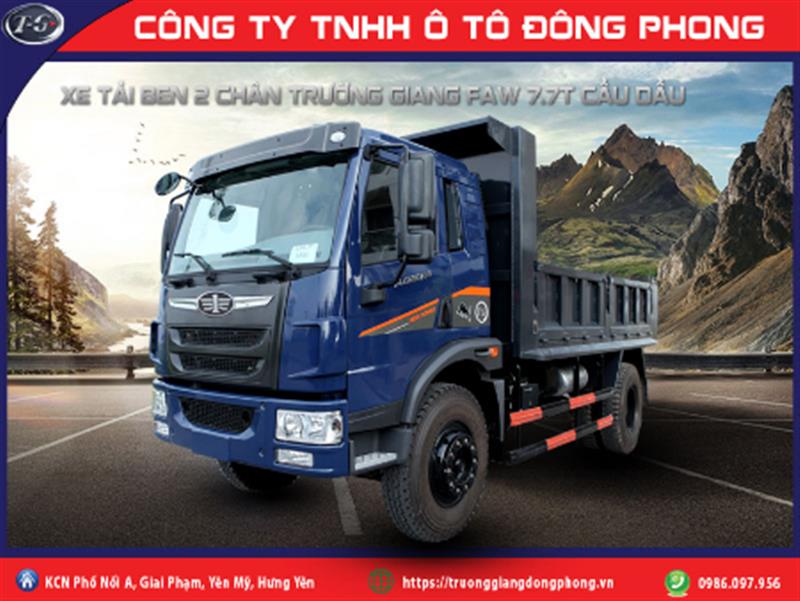 Xe tải ben 3 chân tự đổ Faw CA3250P1K2T1EA80 do Trường Giang Đông Phong lắp ráp